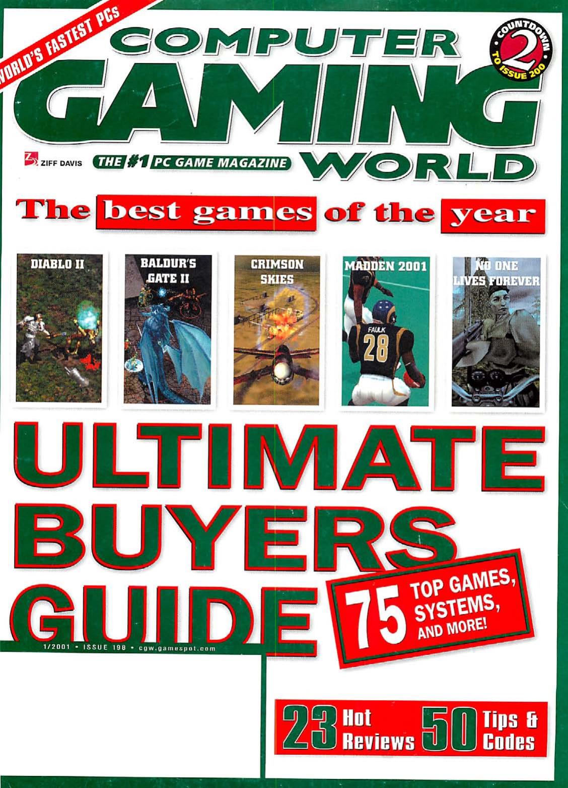 Computer Gaming World Issue 198 by Unknown