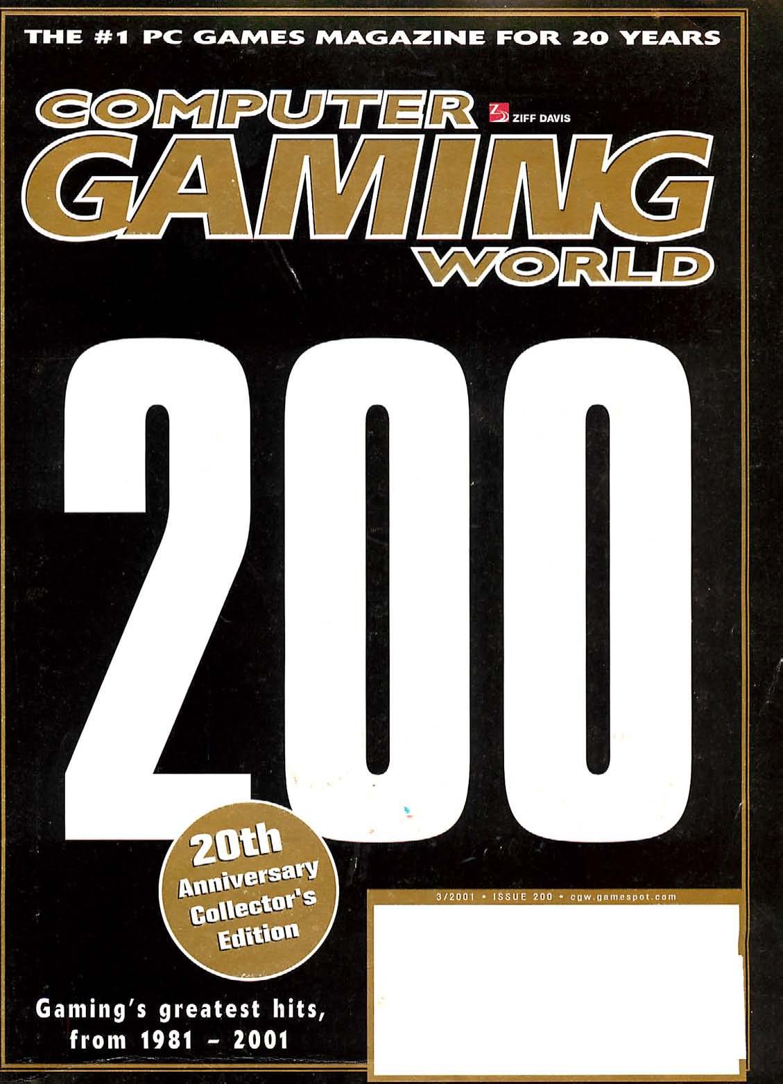 Computer Gaming World Issue 200 by Unknown