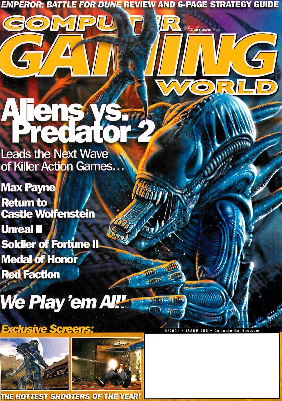 Computer Gaming World Issue 206 by Unknown