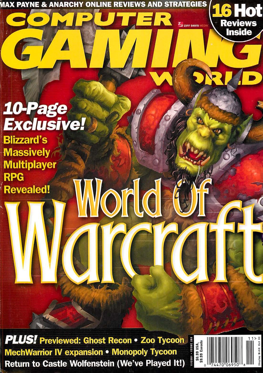 Computer Gaming World Issue 208 by Unknown