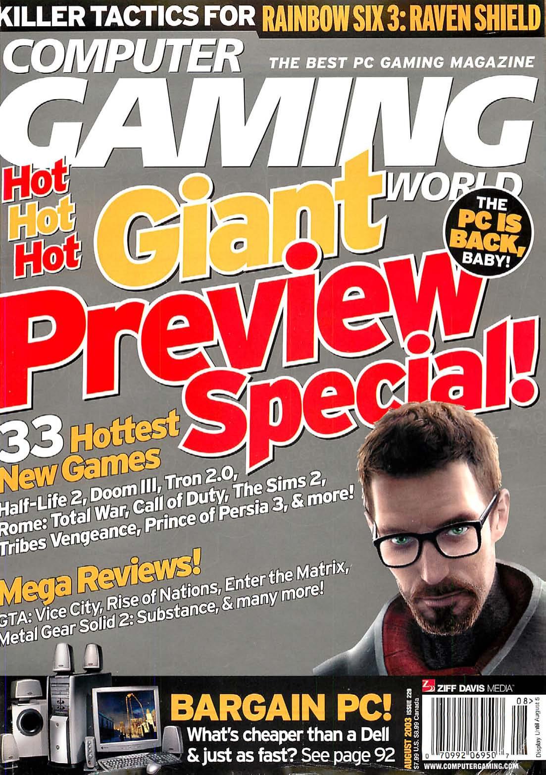 Computer Gaming World Issue 229 by Unknown