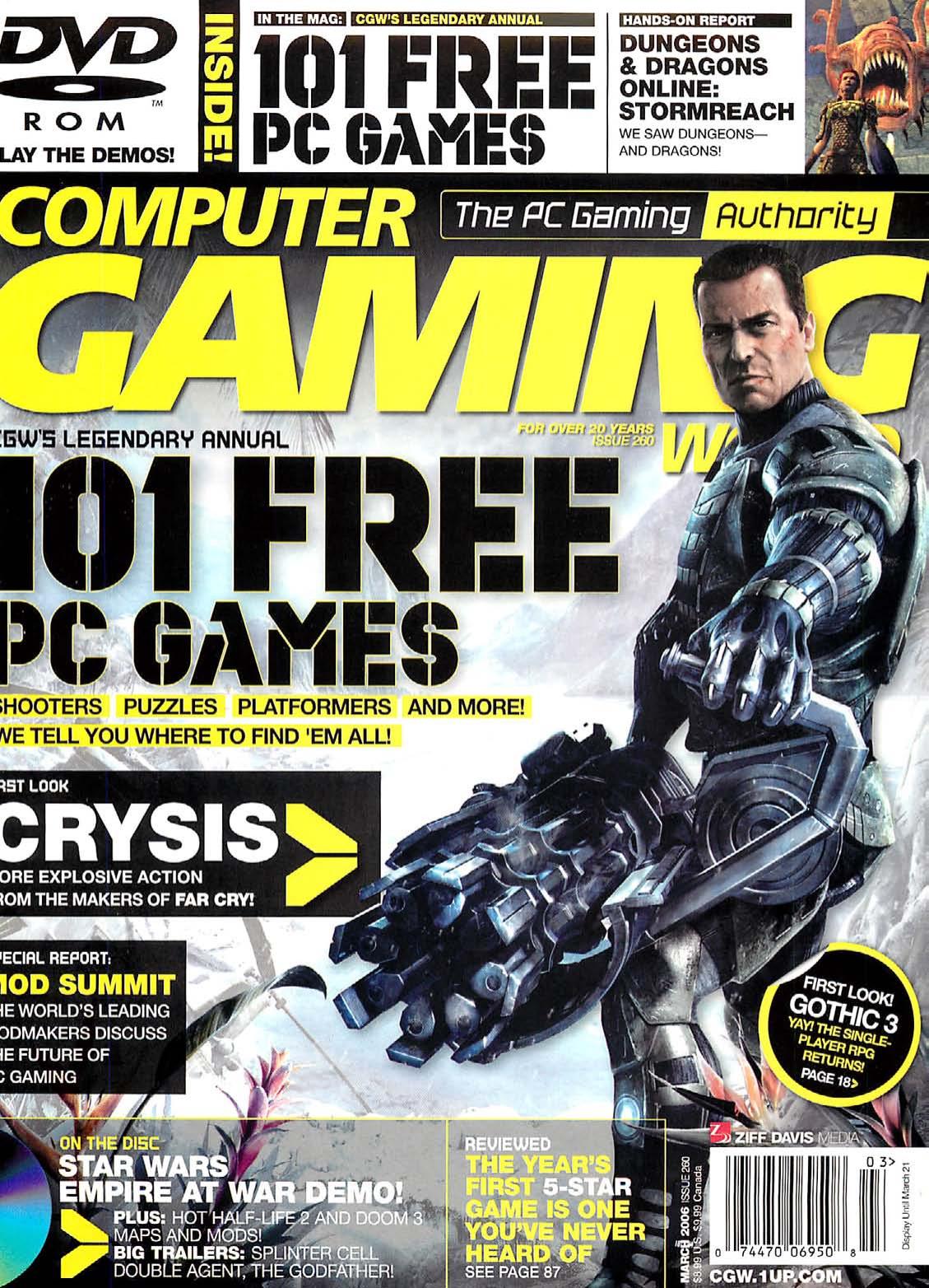 Computer Gaming World Issue 260 by Unknown