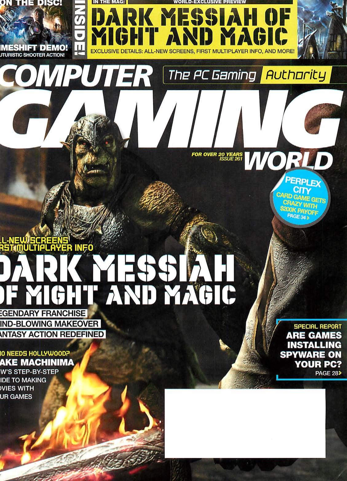 Computer Gaming World Issue 261 by Unknown
