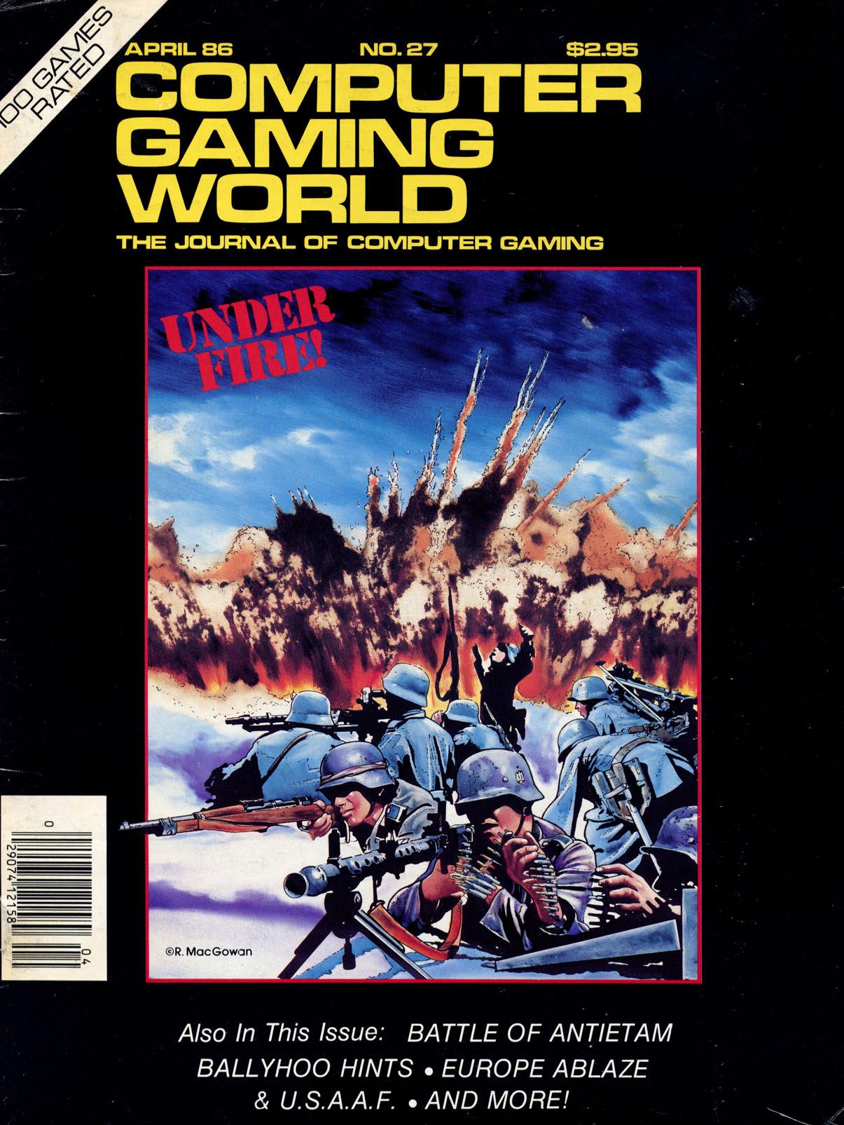 Computer Gaming World Issue 27 by Unknown