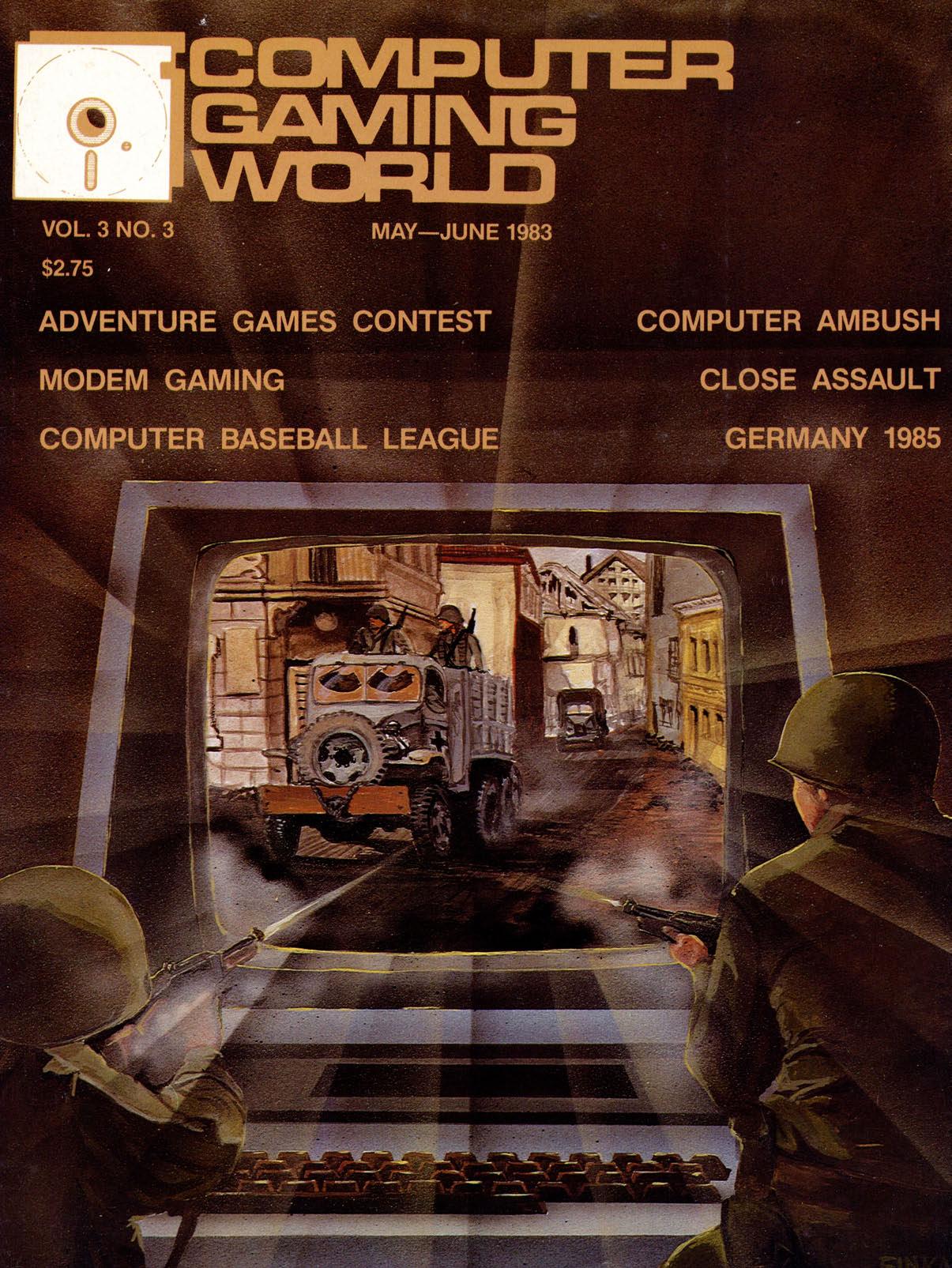 Computer Gaming World Issue 3.3 by Unknown