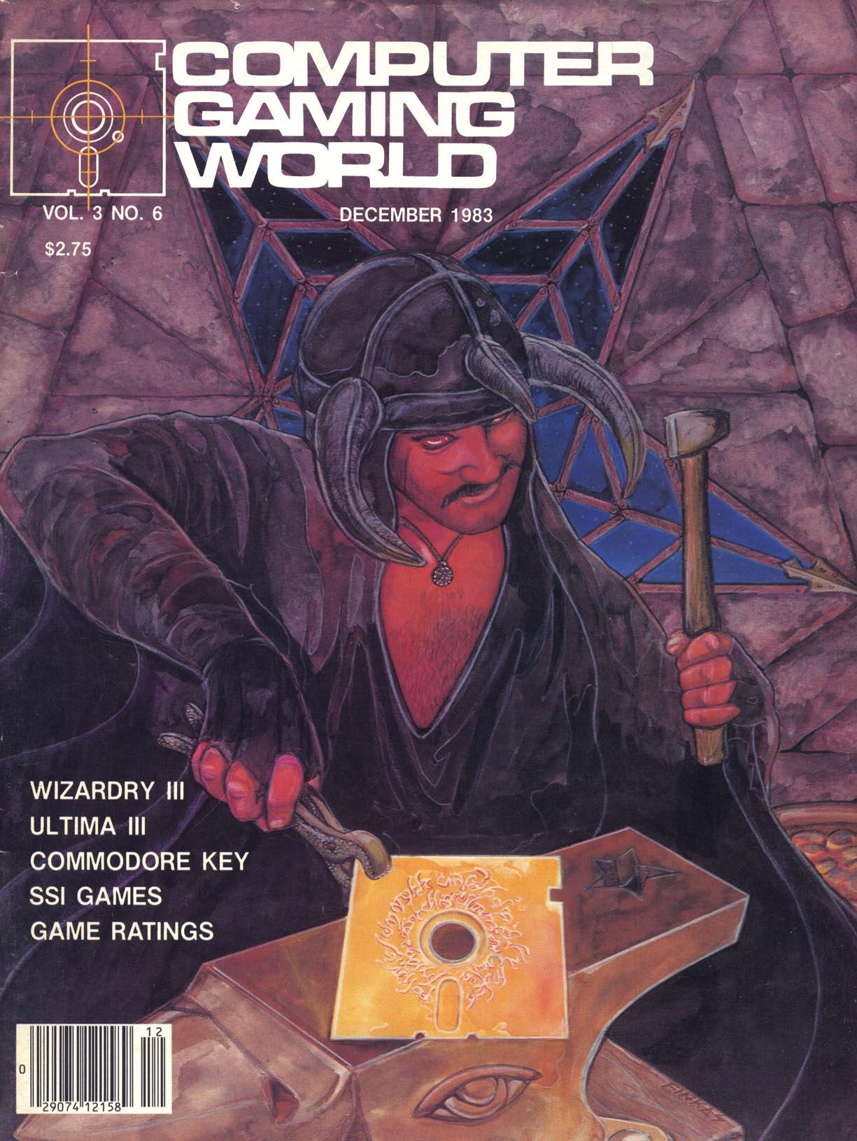 Computer Gaming World Issue 3.6 by Unknown
