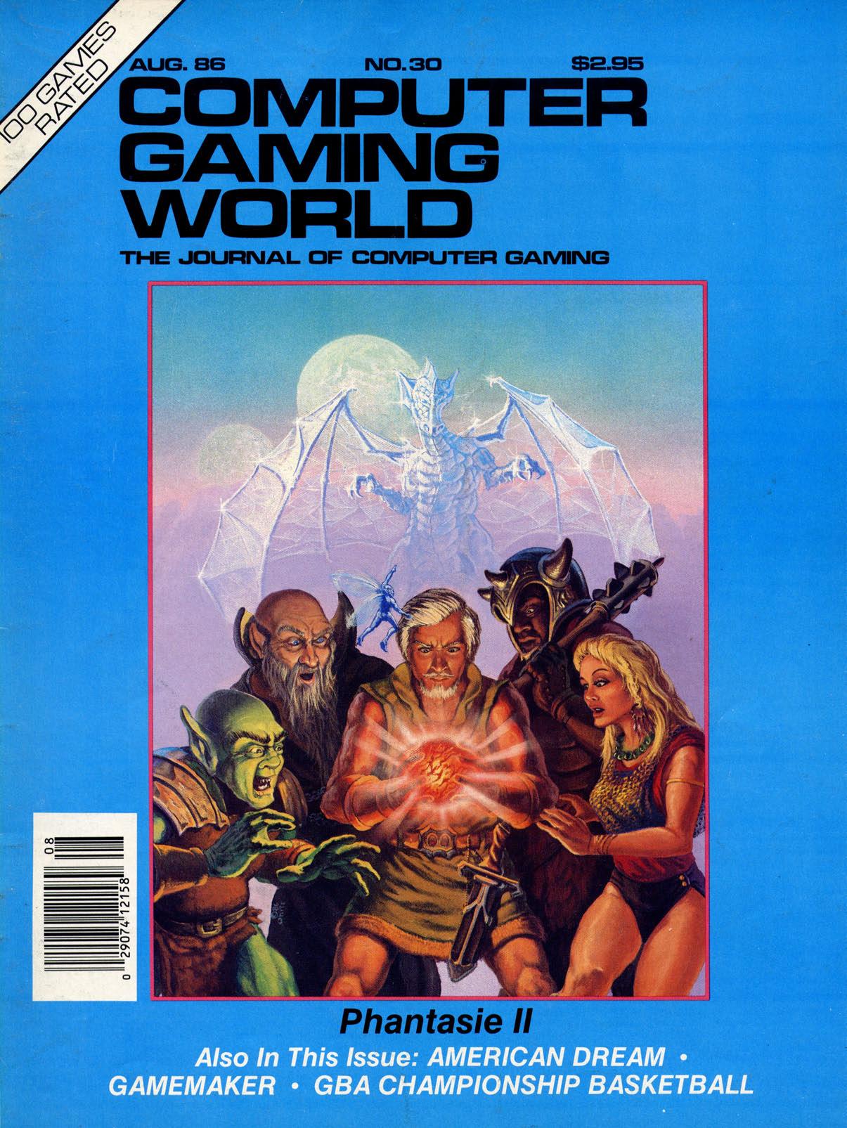 Computer Gaming World Issue 30 by Unknown