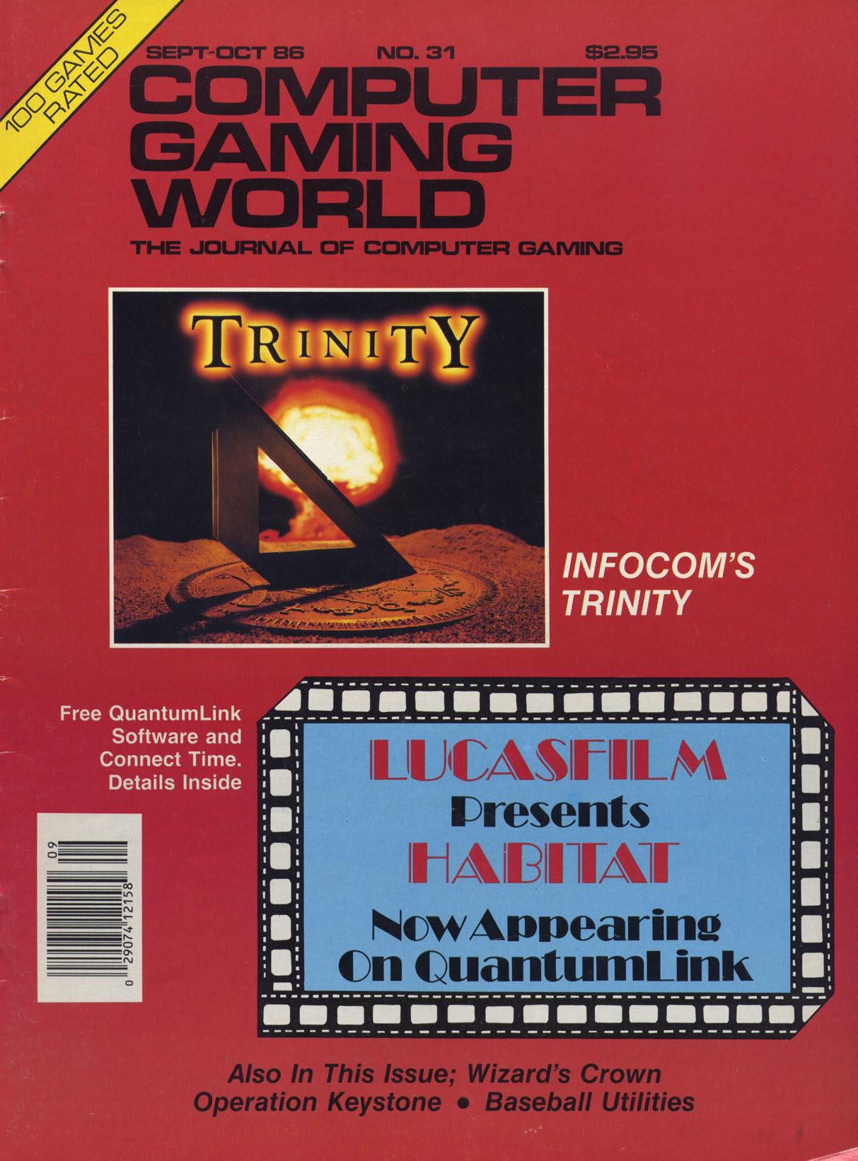 Computer Gaming World Issue 31 by Unknown