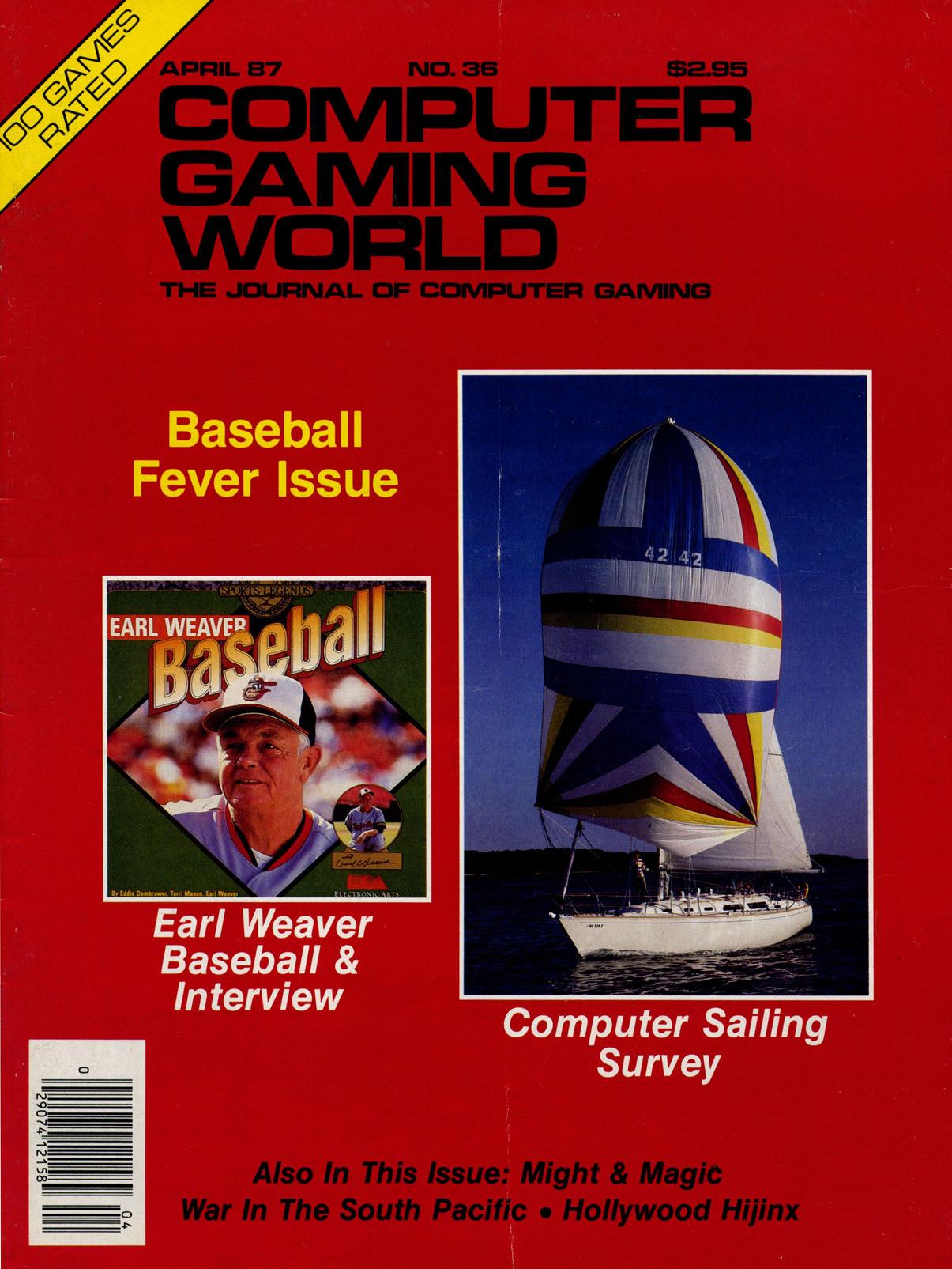 Computer Gaming World Issue 36 by Unknown