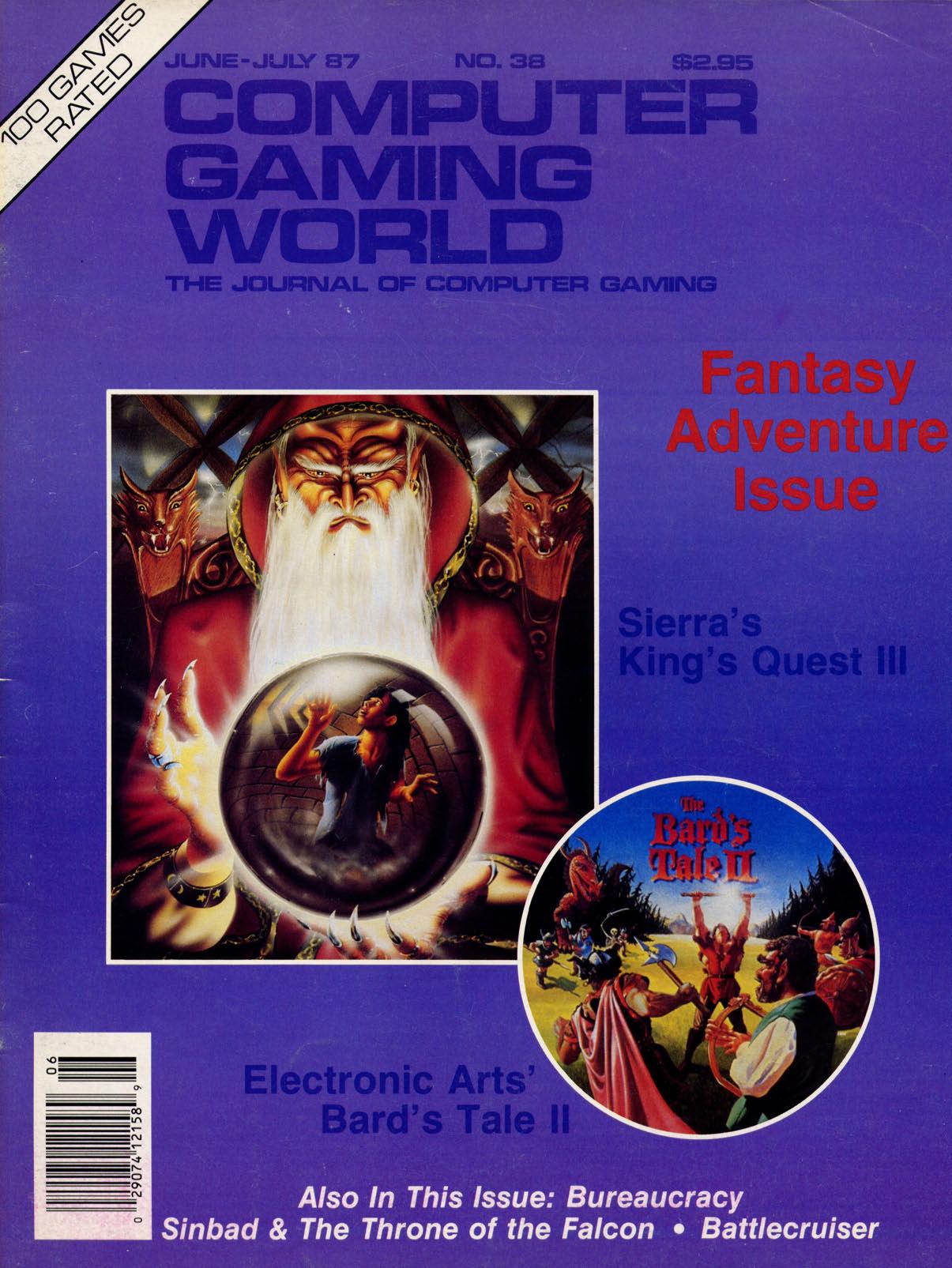 Computer Gaming World Issue 38 by Unknown