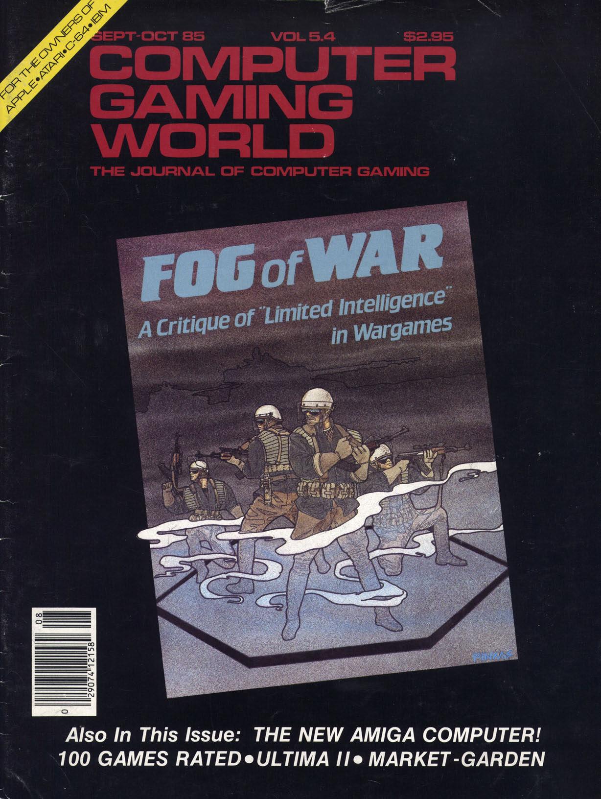 Computer Gaming World Issue 5.4 by Unknown