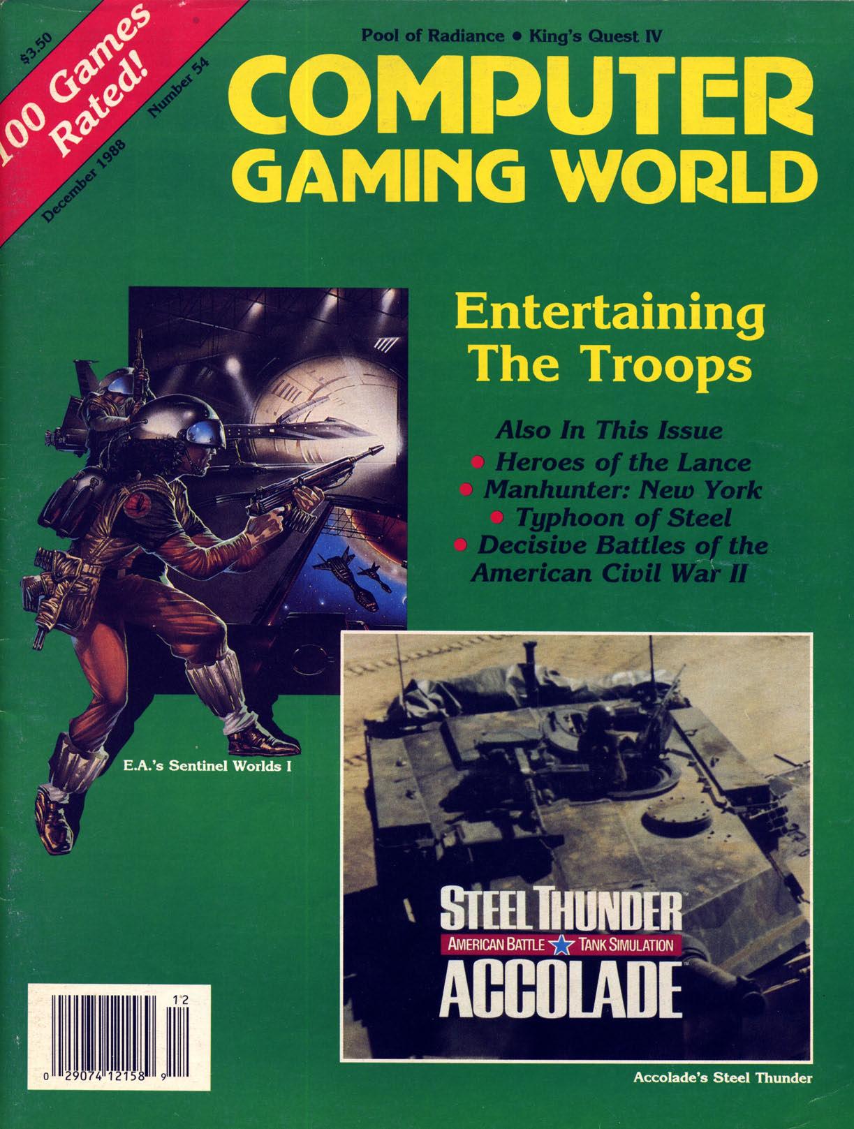Computer Gaming World Issue 54 by Unknown