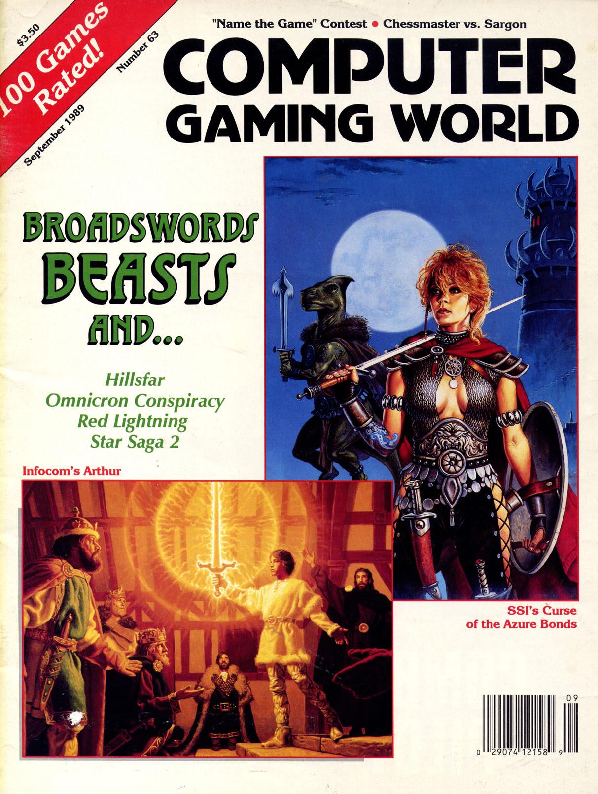 Computer Gaming World Issue 63 by Unknown