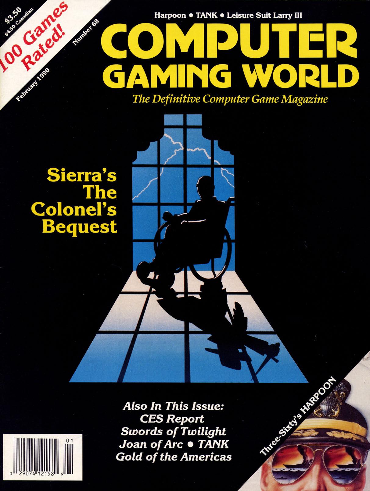 Computer Gaming World Issue 68 by Unknown