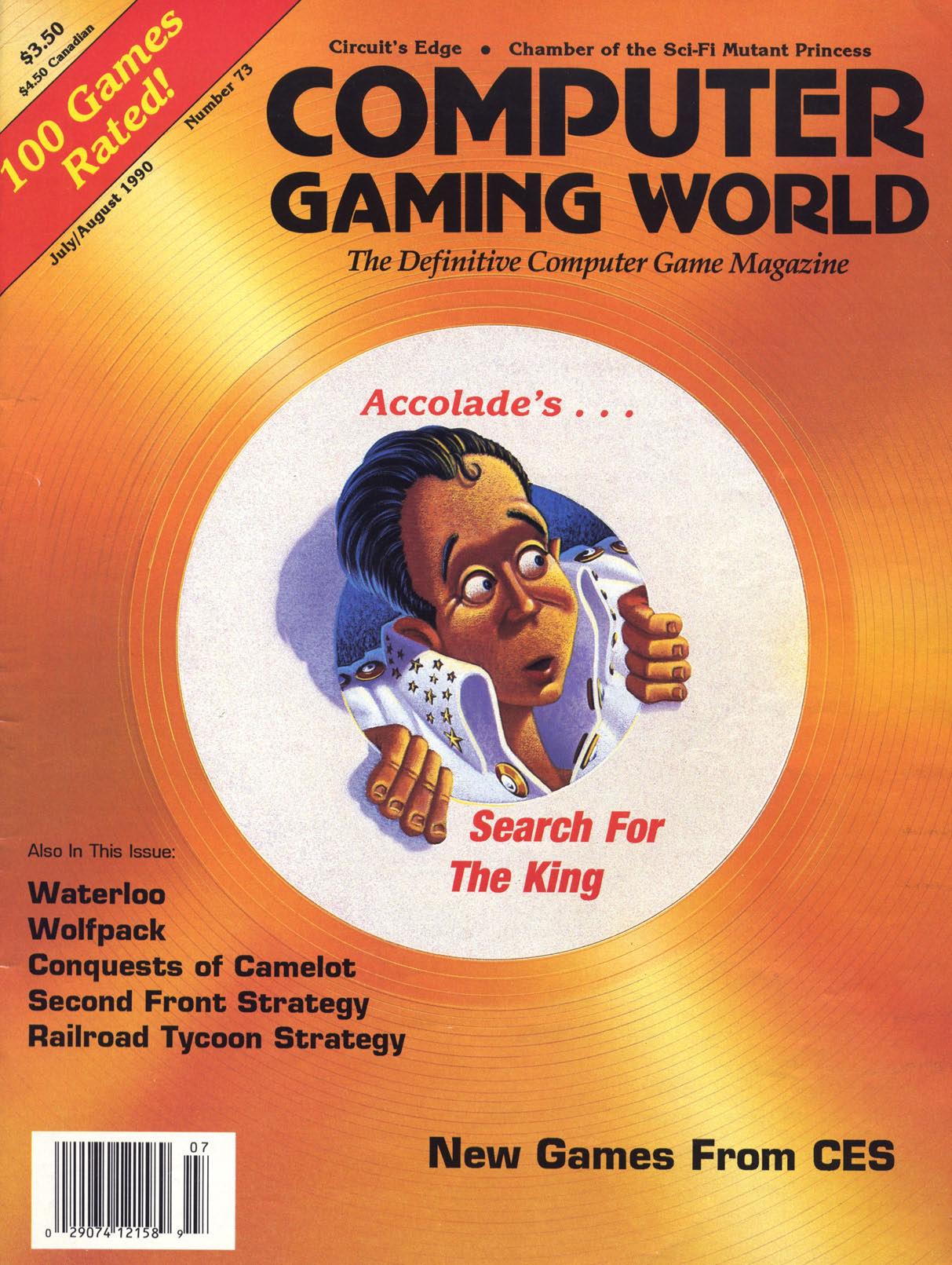 Computer Gaming World Issue 73 by Unknown