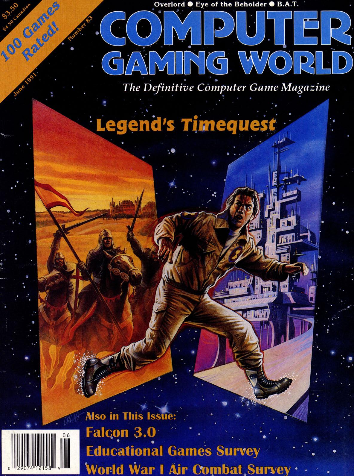 Computer Gaming World Issue 83 by Unknown