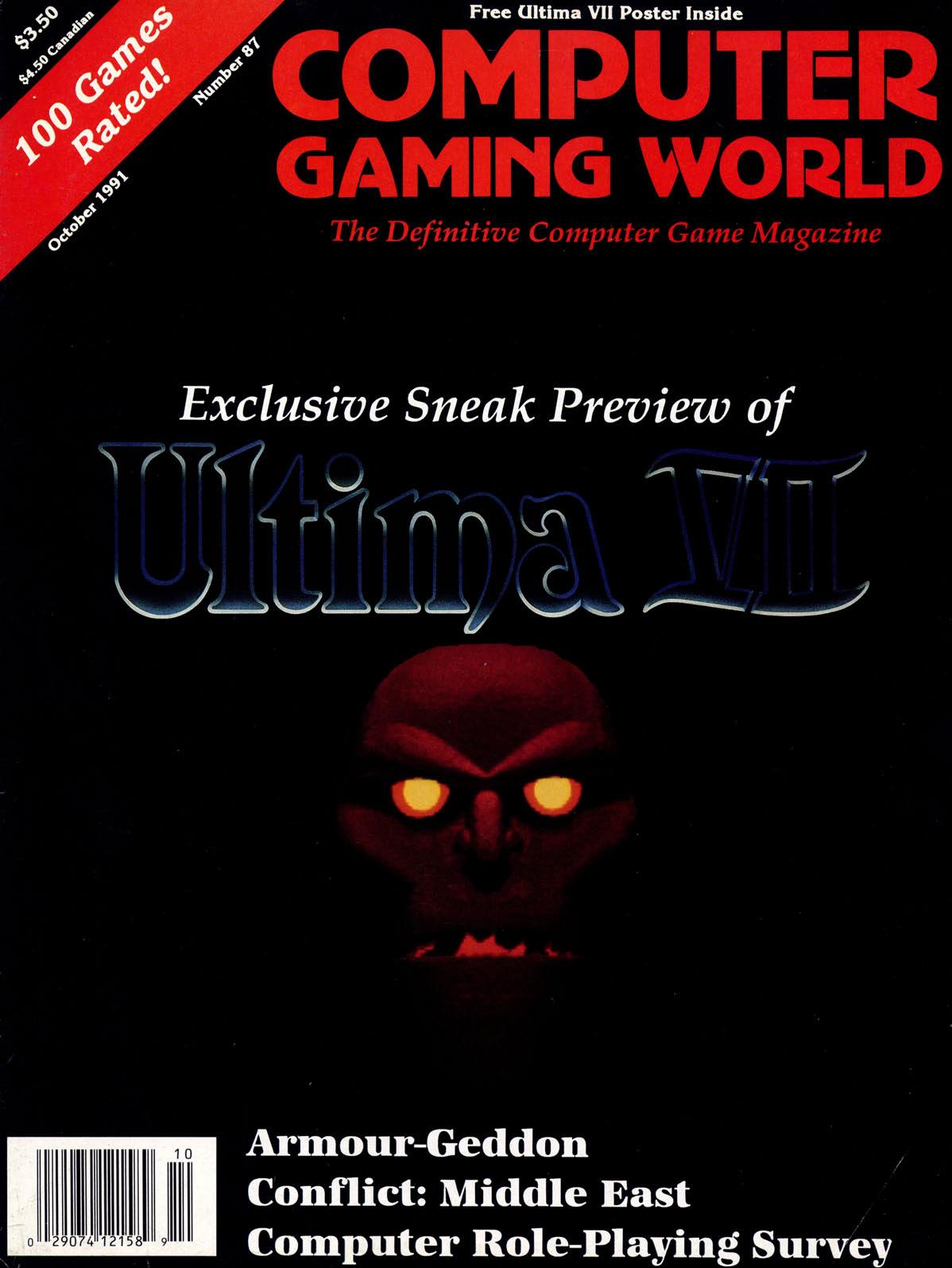 Computer Gaming World Issue 87 by Unknown