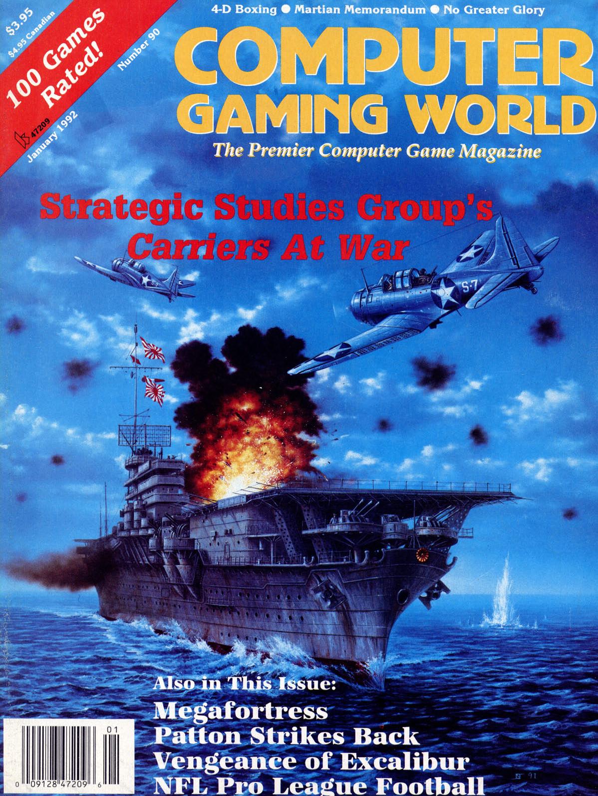 Computer Gaming World Issue 90 by Unknown