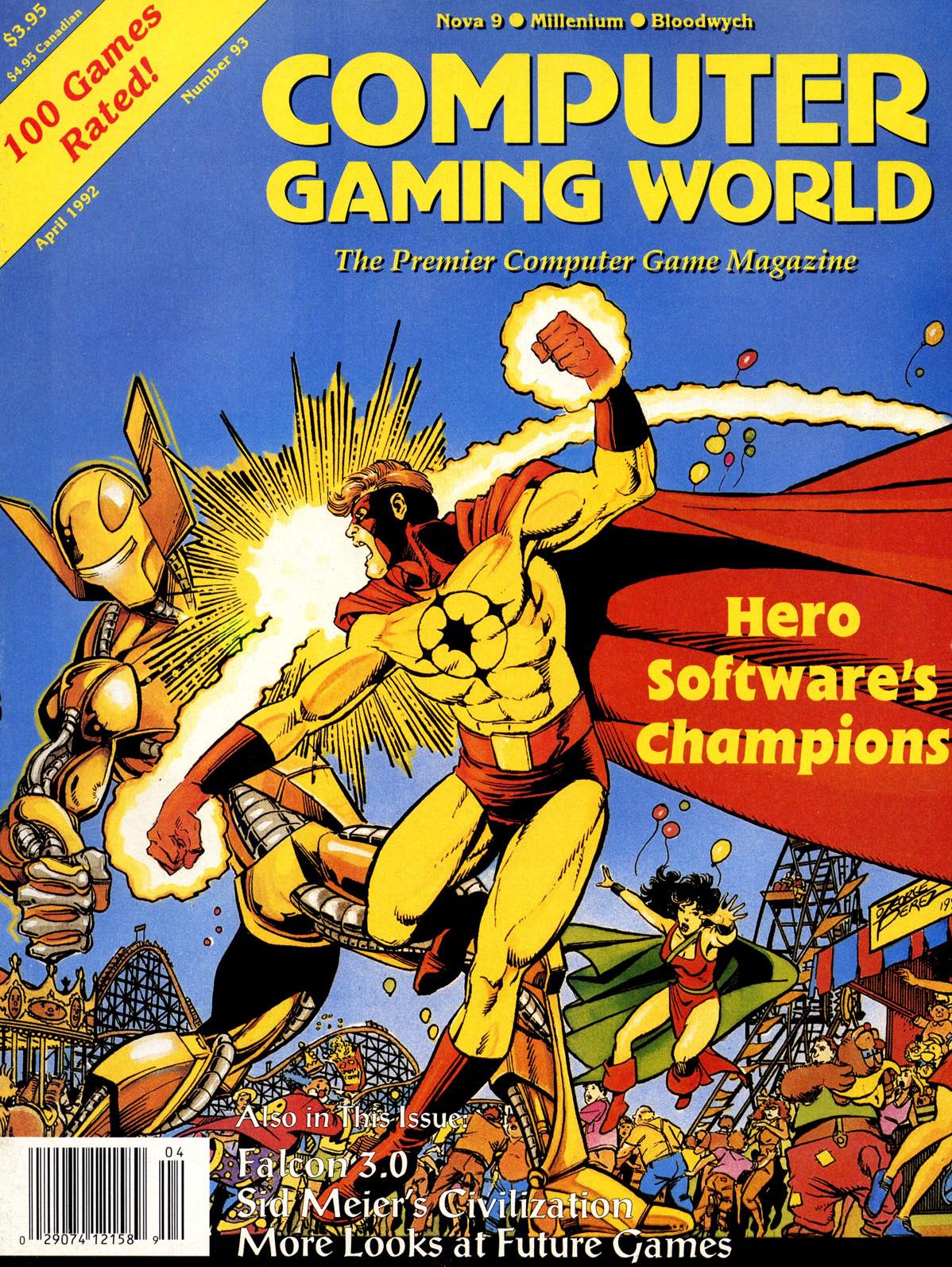 Computer Gaming World Issue 93 by Unknown