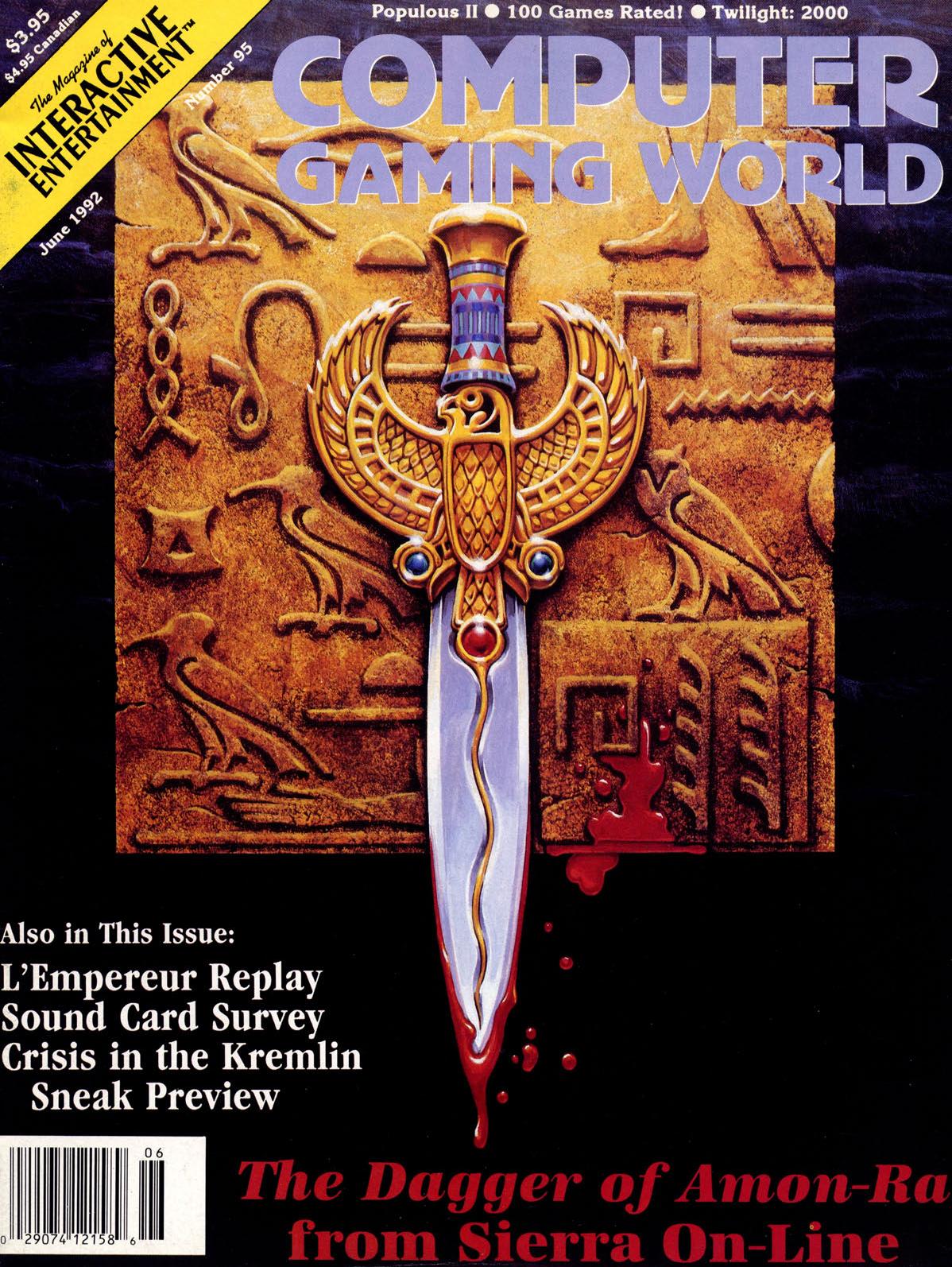 Computer Gaming World Issue 95 by Unknown