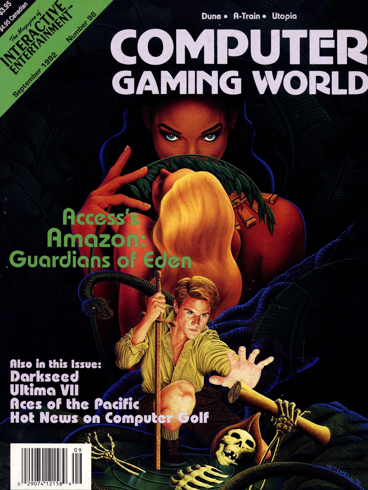 Computer Gaming World Issue 98 by Unknown