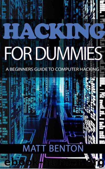 Computer Hacking: A beginners guide to computer hacking (hacking, how to hack, hacking exposed, hacking system, hacking for dummies, hacking guide, security ... Computer Bugs, internet skills Book 2) by Matt Benton