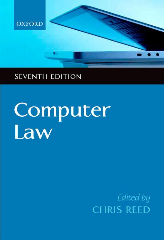 Computer Law by Reed Chris