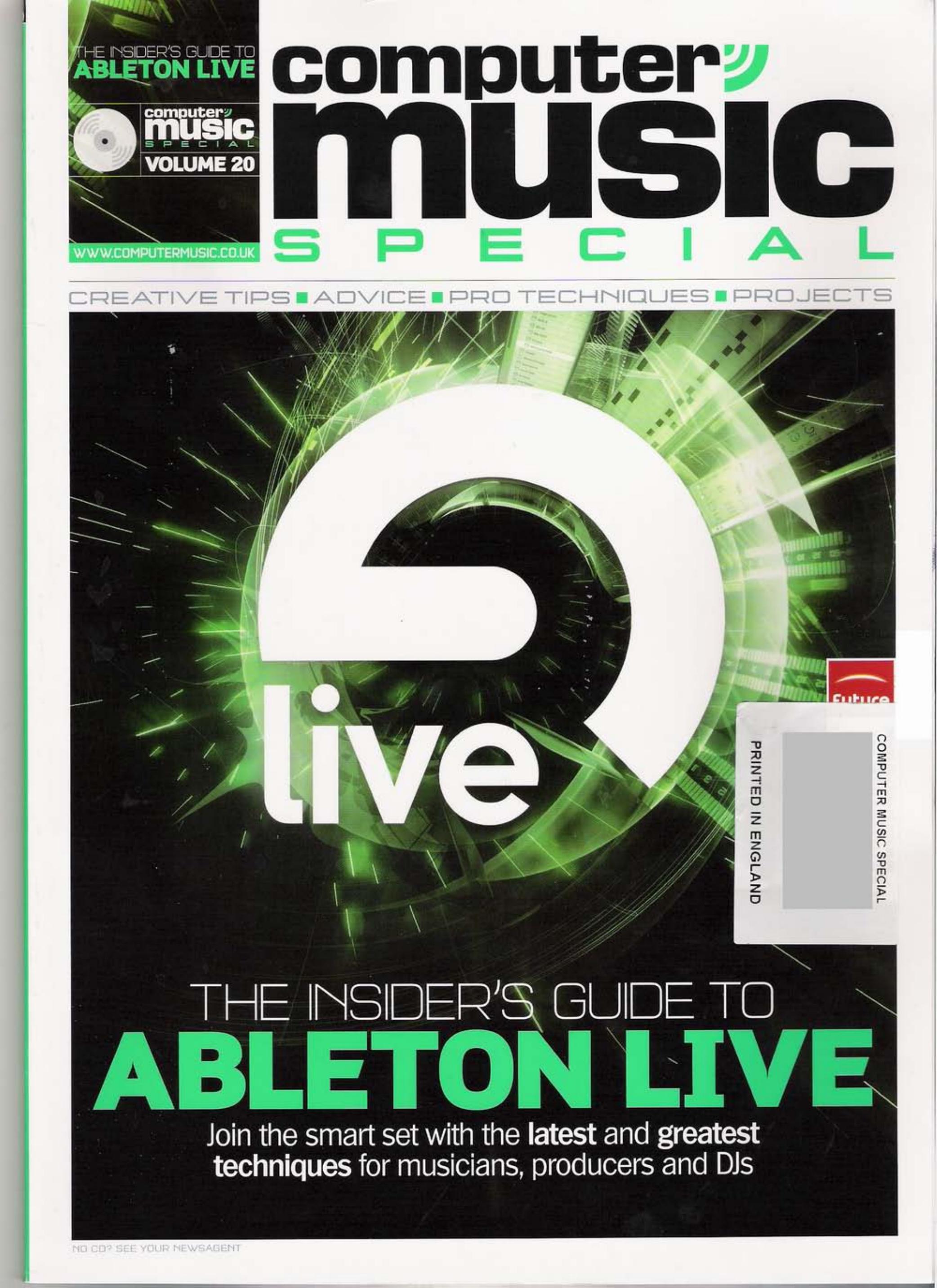 Computer Music Special by Ableton Live 6