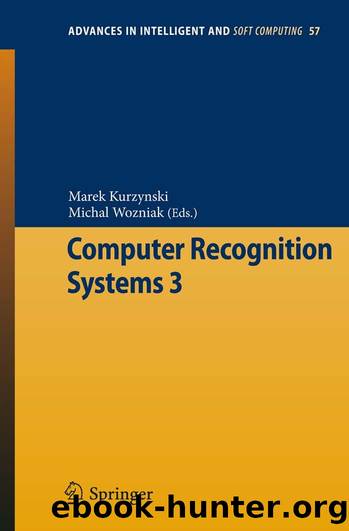 Computer Recognition Systems 3 by Unknown