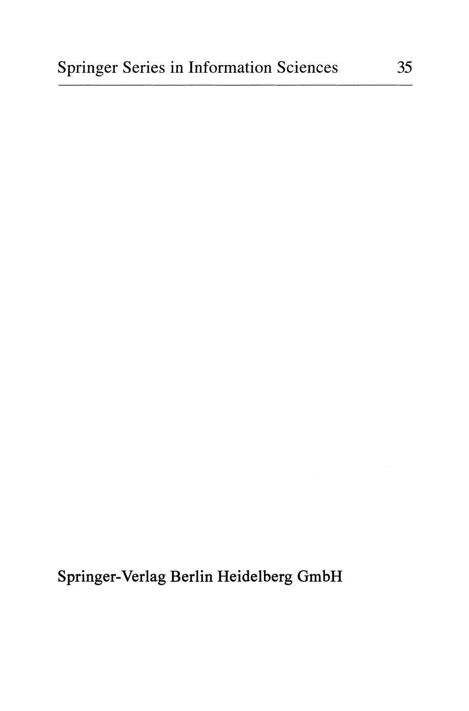 Computer Speech: Recognition, Compression, Synthesis by Professor Dr. Manfred R. Schroeder (auth.)