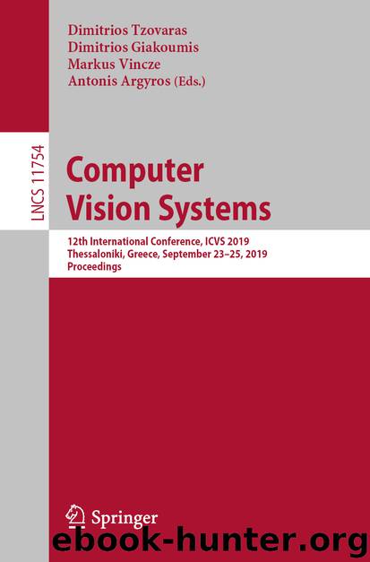Computer Vision Systems by Dimitrios Tzovaras & Dimitrios Giakoumis & Markus Vincze & Antonis Argyros