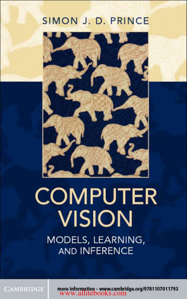 Computer Vision- Models, Learning, and Inference by Unknown