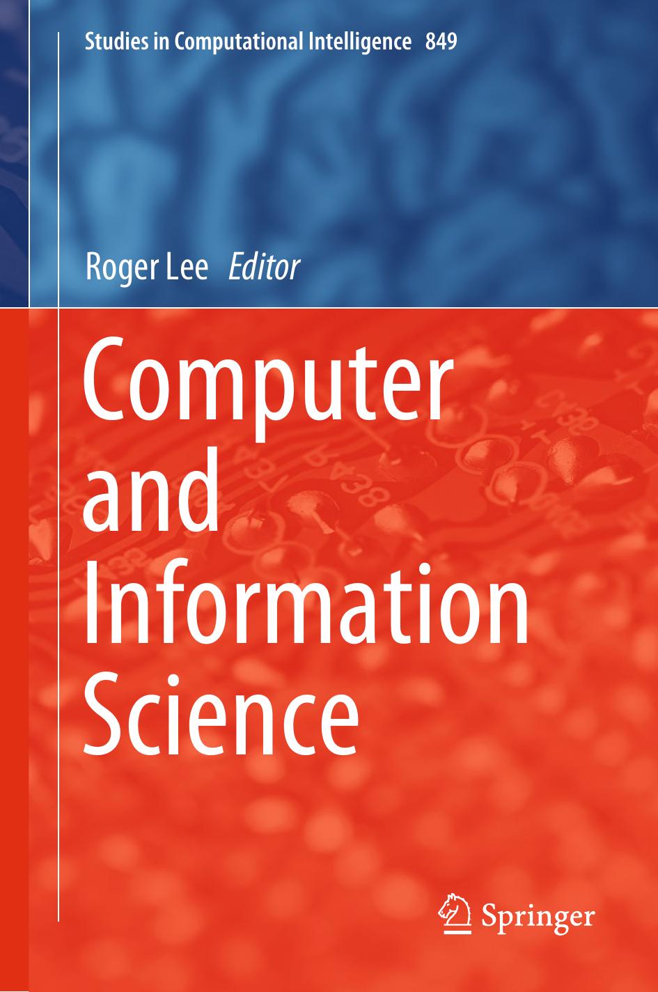 Computer and Information Science by Roger Lee