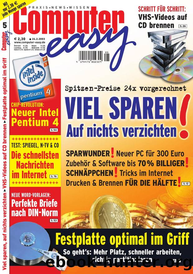Computer easy Heft 052003 by Vogel Burda Communications GmbH