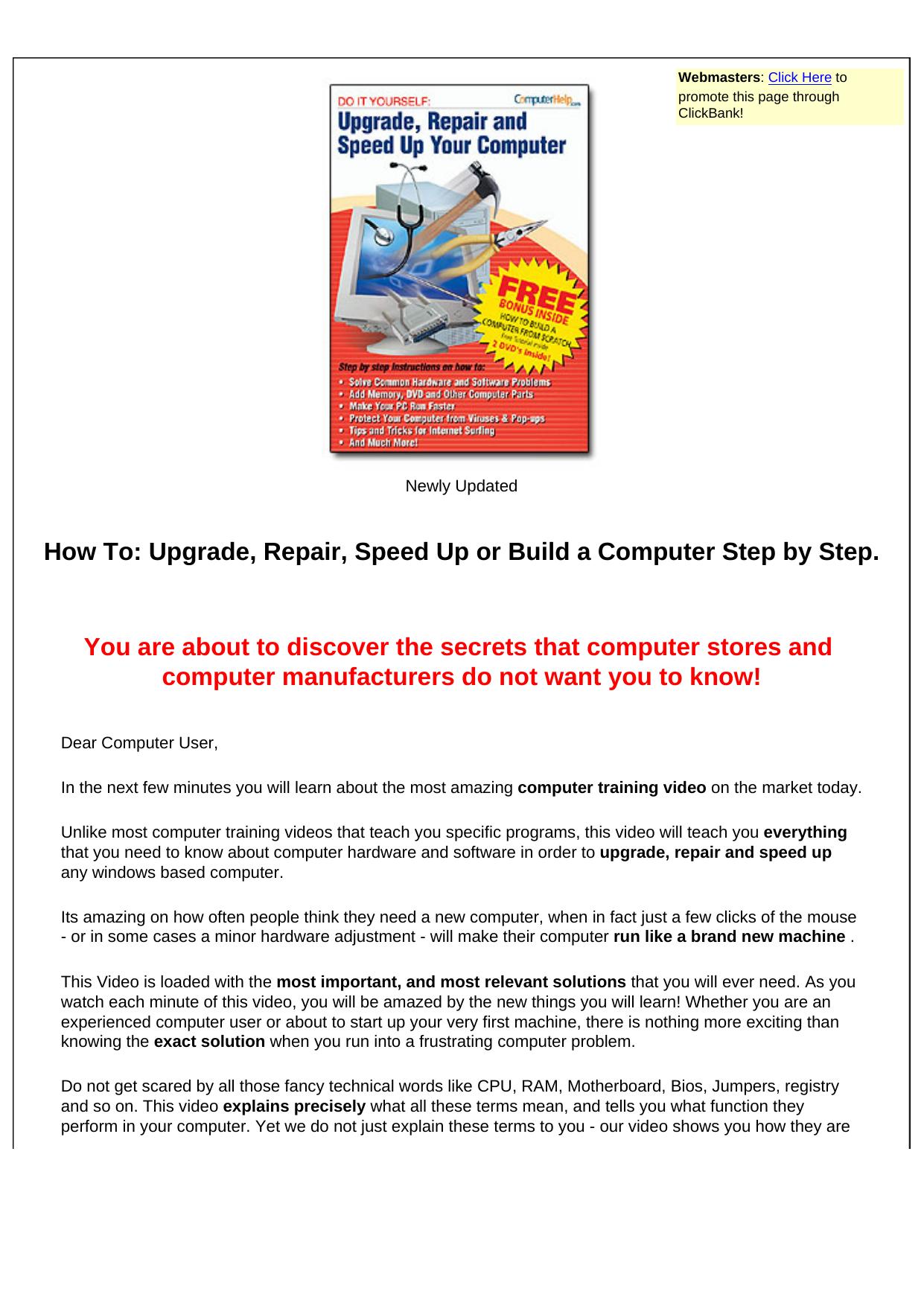 ComputerHelp.com Training Videos. by Best of Kuszter's Collection