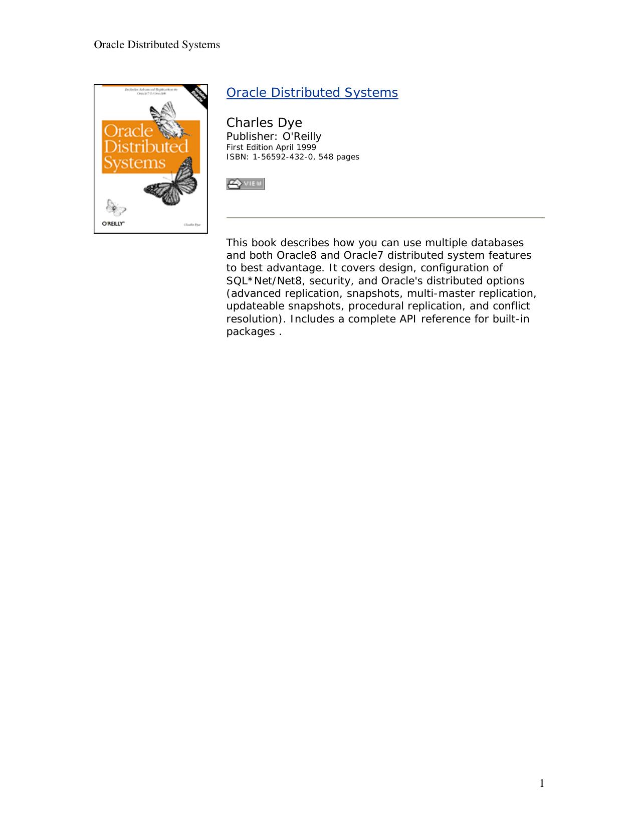 Computing Services by O'Reilly