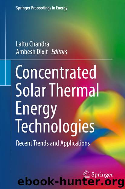 Concentrated Solar Thermal Energy Technologies by Laltu Chandra & Ambesh Dixit