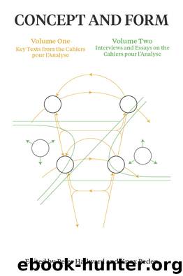 Concept and Form, Volumes 1 and 2 by Peter Hallward