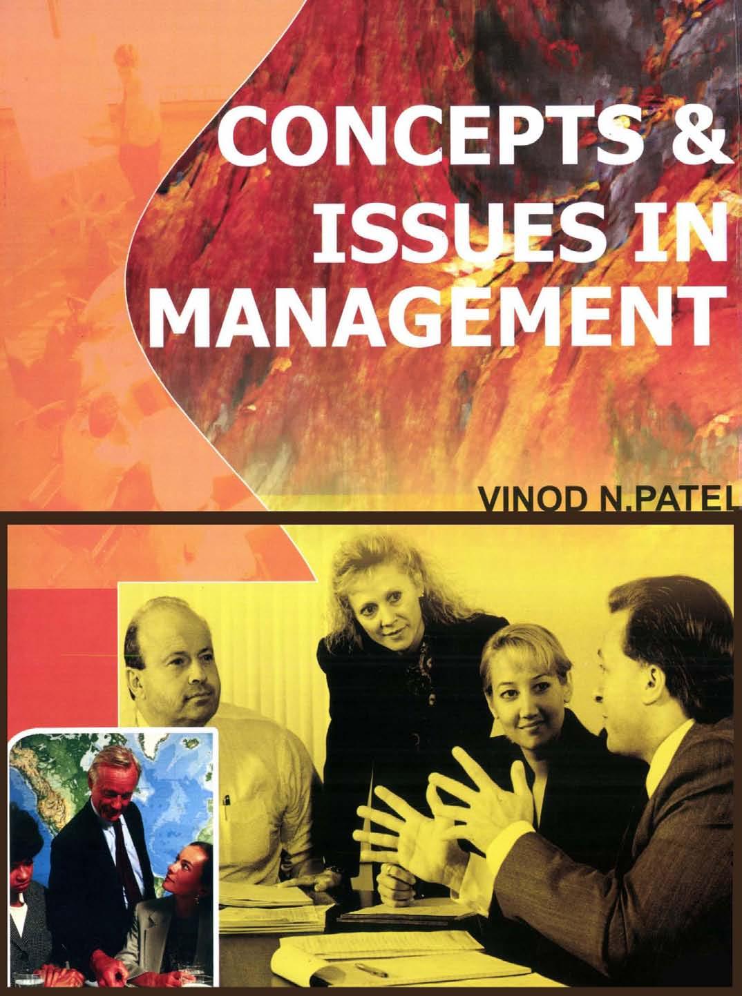 Concepts and Issues in Management by Vinod N. Patel