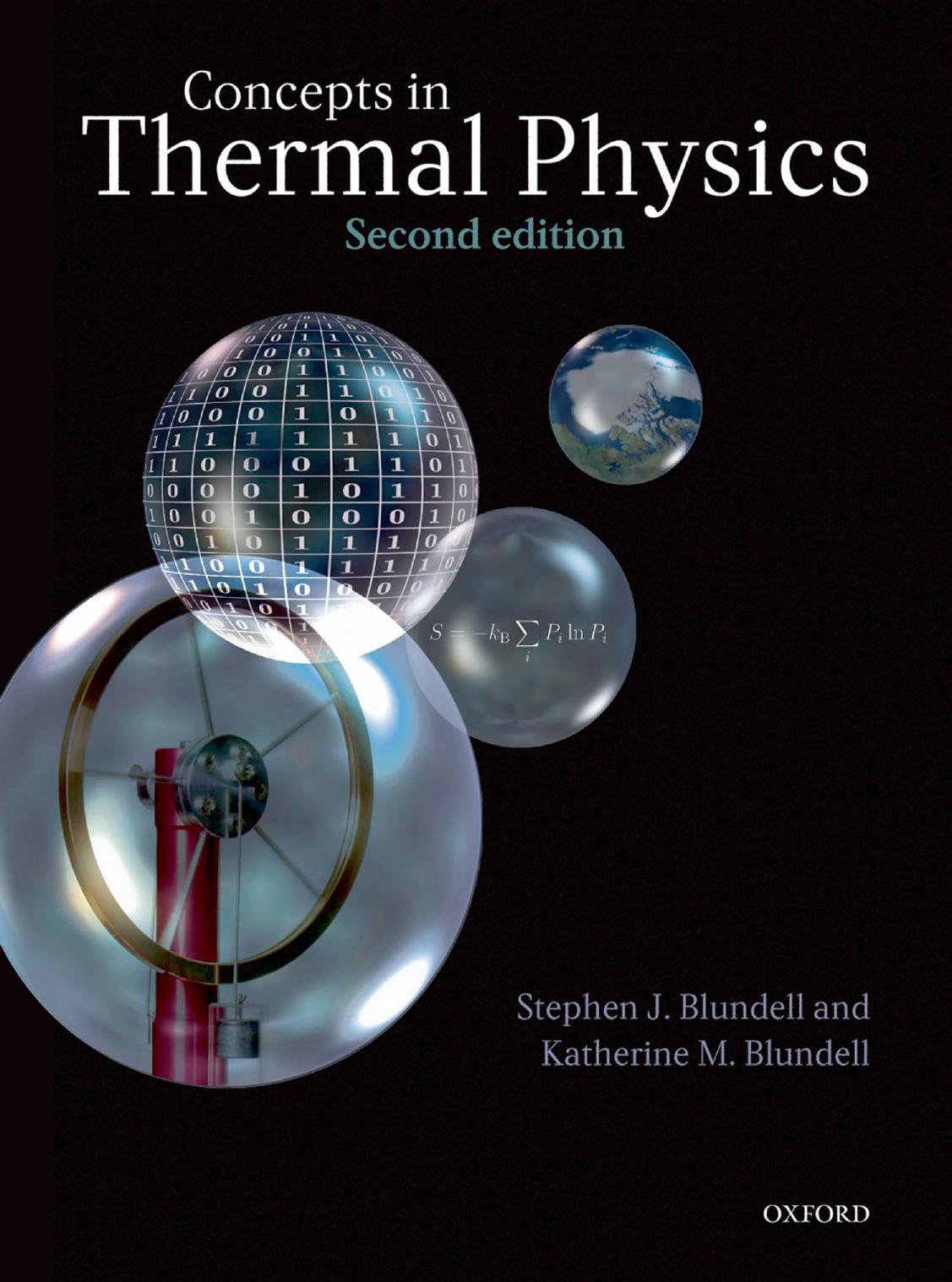 Concepts in Thermal Physics by Blundell Stephen Blundell Katherine M
