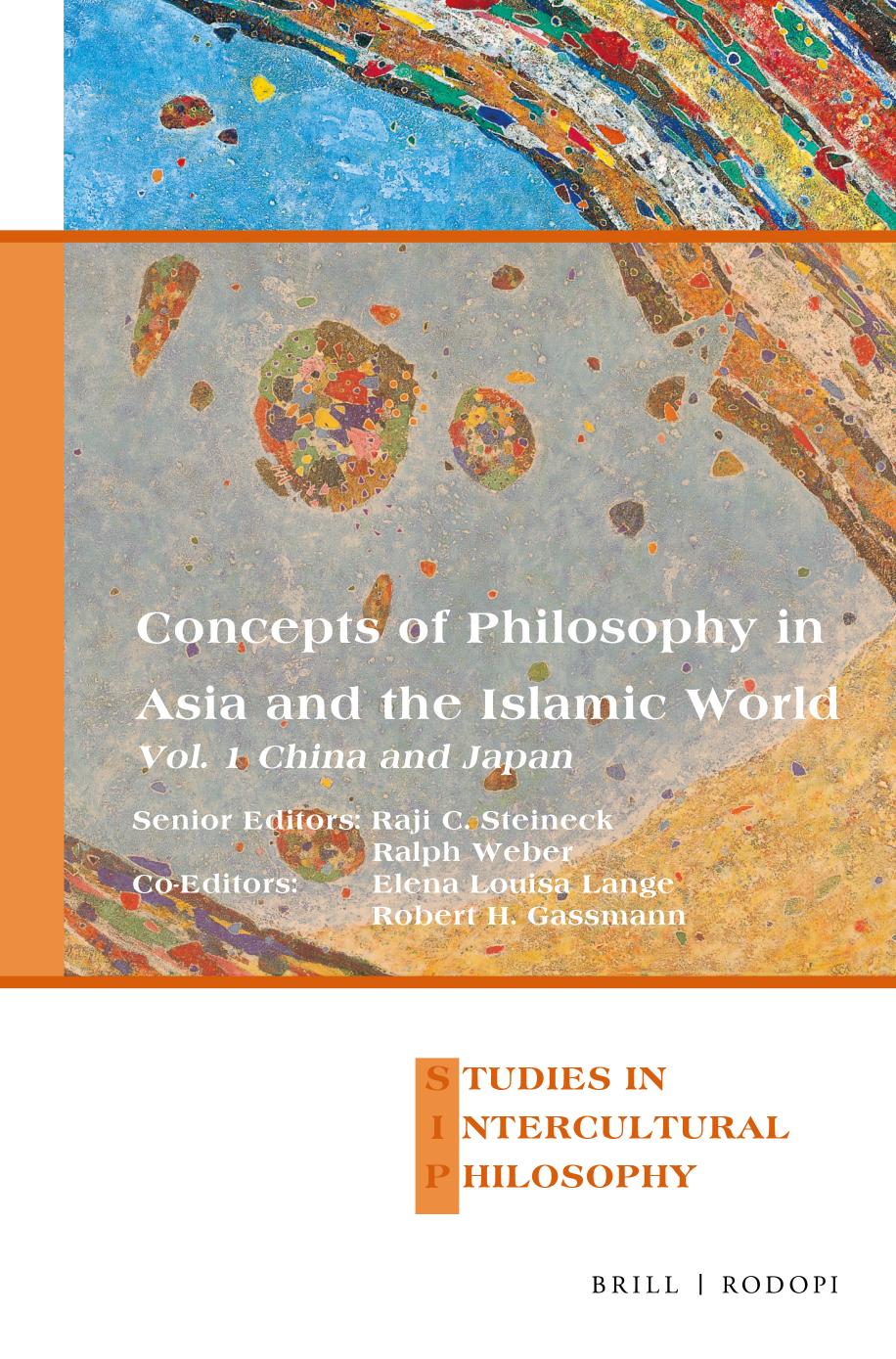Concepts of Philosophy in Asia and the Islamic World by C. Raji Steineck