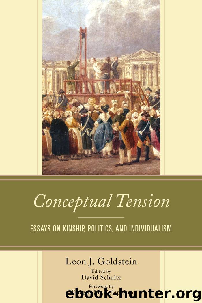 Conceptual Tension by Schultz David Colapietro Vincent M. Goldstein Leon J