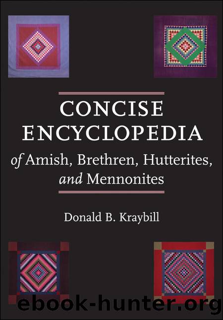 Concise Encyclopedia of Amish, Brethren, Hutterites, and Mennonites by Donald B. Kraybill