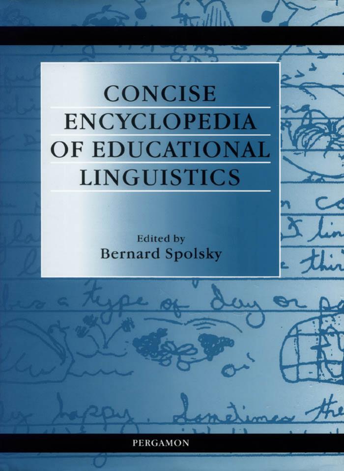Concise Encyclopedia of Educational Linguistics by B. Spolsky