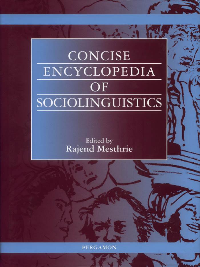Concise Encyclopedia of Sociolinguistics by Unknown