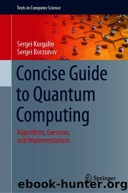 Concise Guide to Quantum Computing by Sergei Kurgalin & Sergei Borzunov