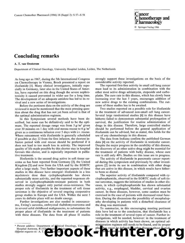 Concluding remarks by Unknown