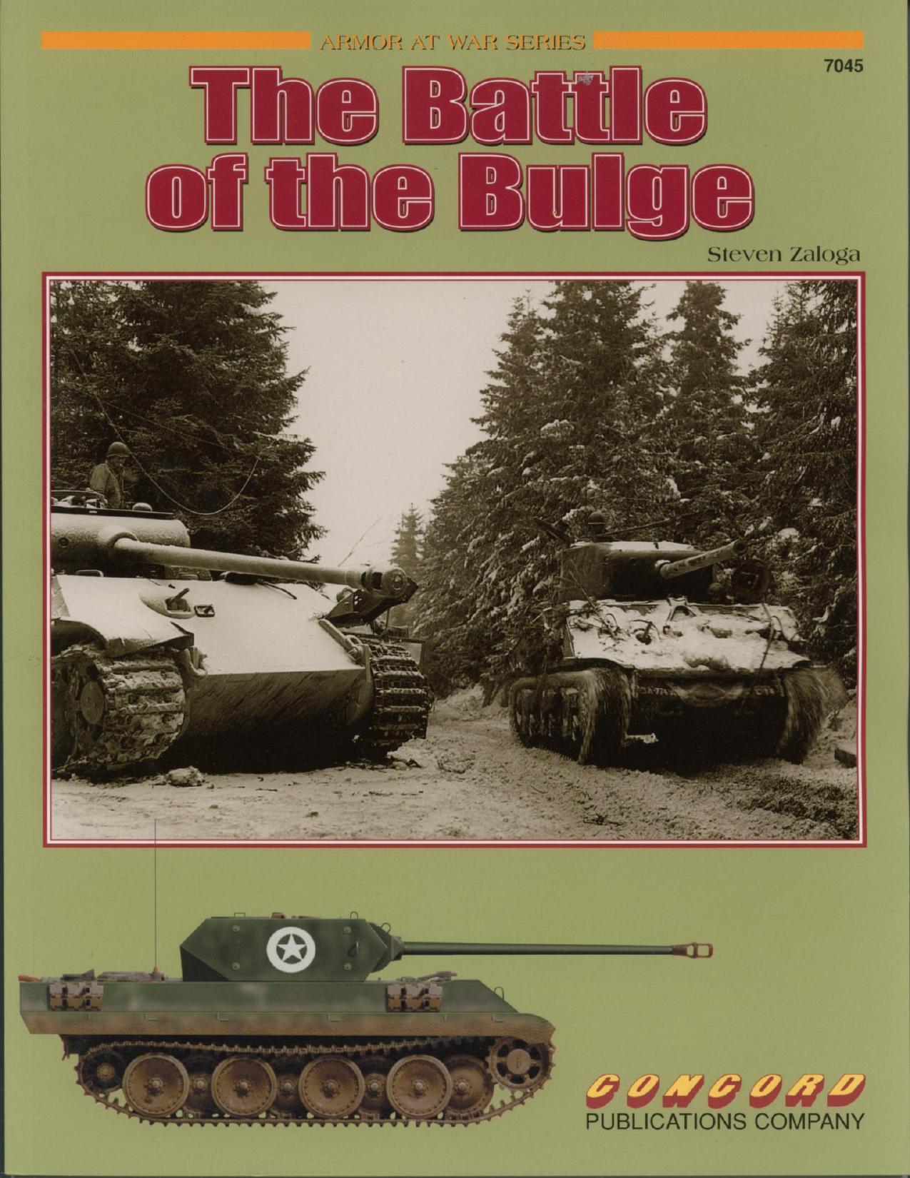 Concord Publication 7045 Battle Of The Bulge by Unknown
