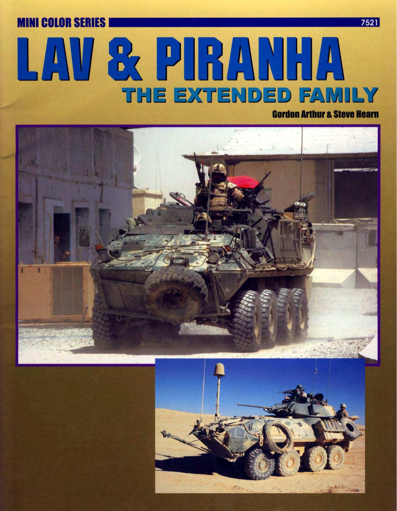 Concord Publication 7521 LAV & Piranha The Extended Family by Unknown