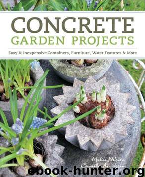 Concrete Garden Projects: Easy & Inexpensive Containers, Furniture, Water Features & More by Arvidsson Camilla & Nilsson Malin